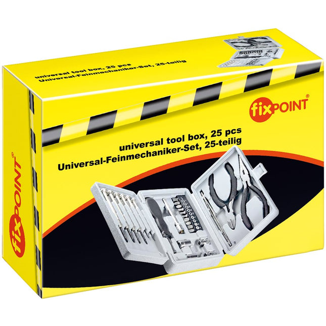 fixPOINT 25-teiliges Universal-Feinmechaniker-Set