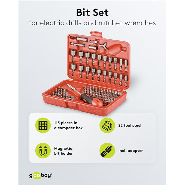fixPOINT Bitsatz, 113-teilig