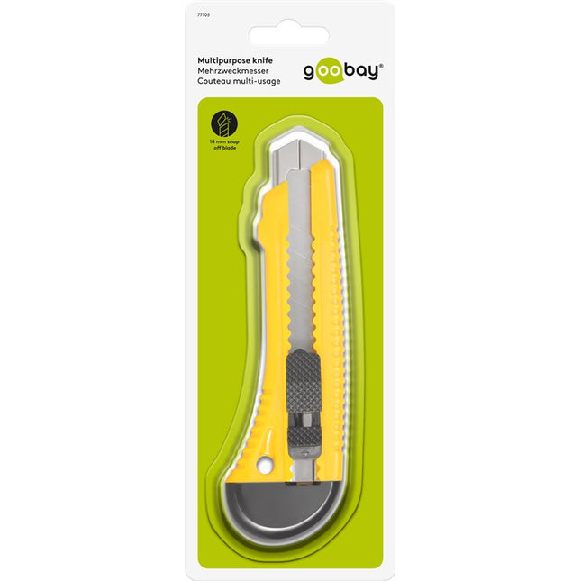 Goobay Mehrzweckmesser / Teppichmesser / Cuttermesser