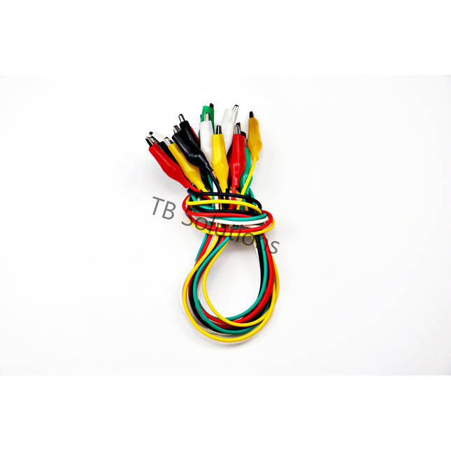 Krokodil Klemmen Kabel Set