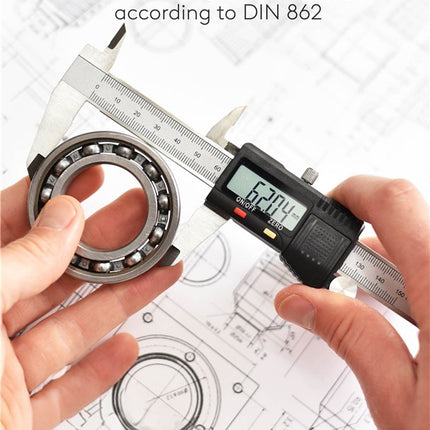 Goobay Digitaler Messschieber 150 mm / 6 Zoll