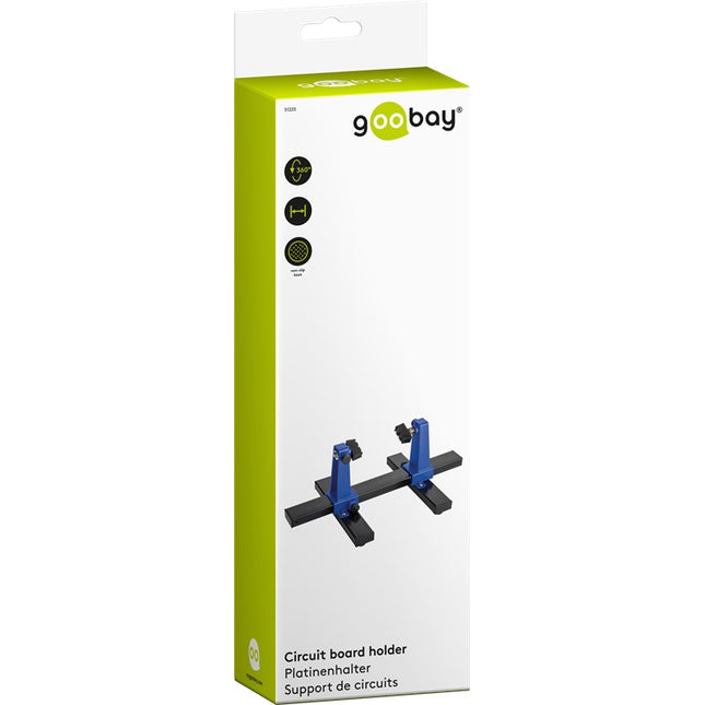 Goobay Platinenhalter / Lötständer / 360° Platinendrehung