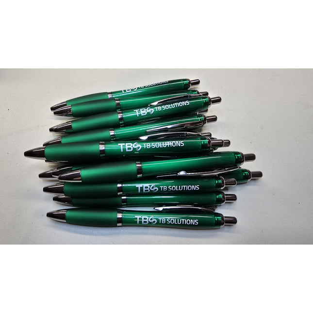 TB Solutions Kugelschreiber grün/weiß