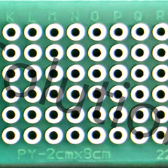 Lochrasterplatinen einseitig