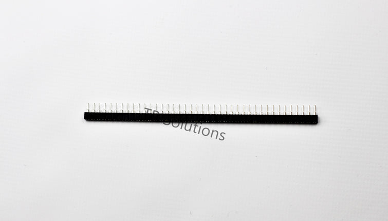 Buchsenleiste rund 1 x 40 pin 2.54 mm