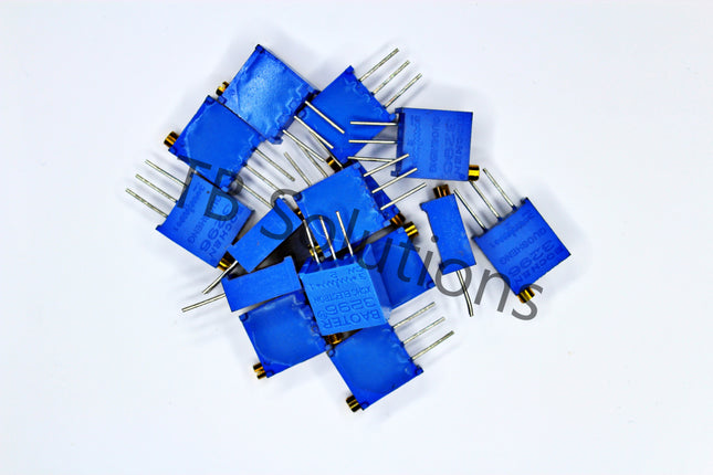 Potentiometer 25-Gang stehend (15 Stk) Sortiment