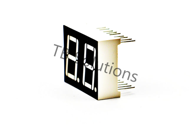 7-Segmentanzeige rot zweistellig