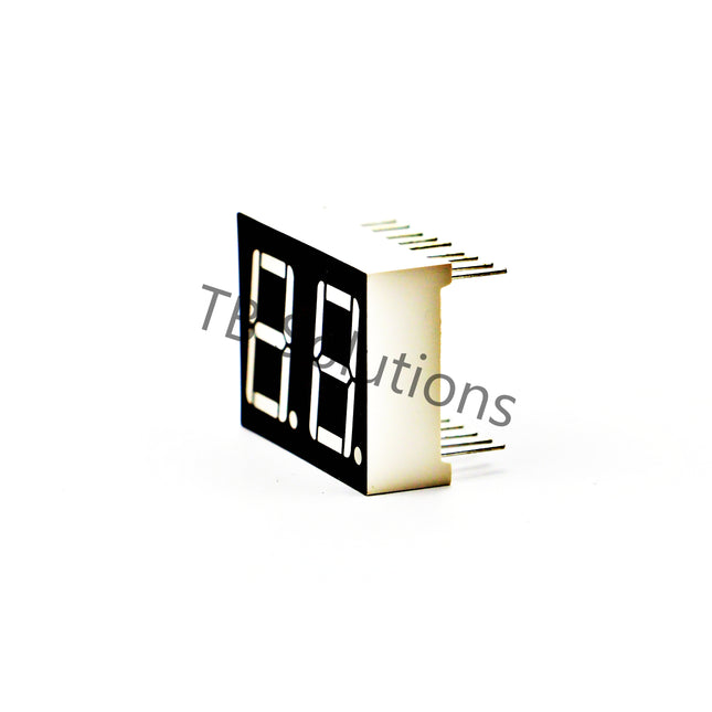 7-Segmentanzeige rot zweistellig