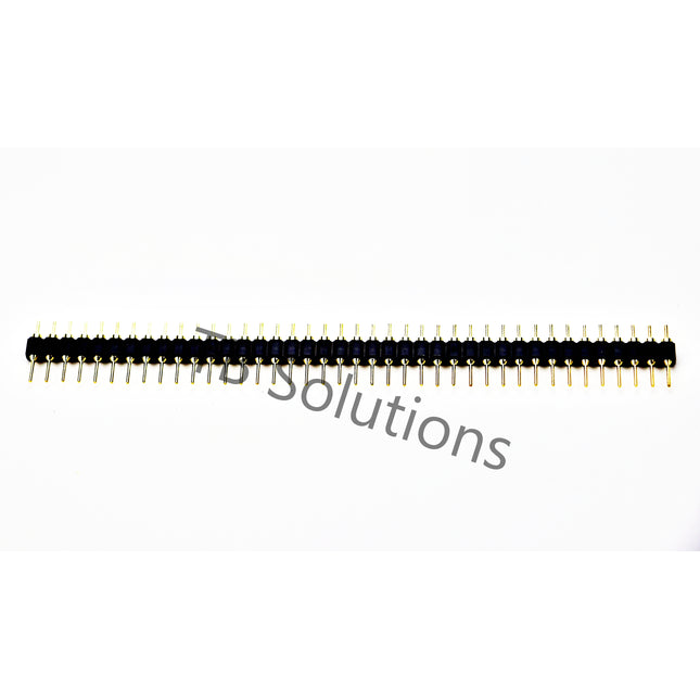 Stiftleiste 1 x 40 pin, gedreht,  2.54 mm, kürzbar