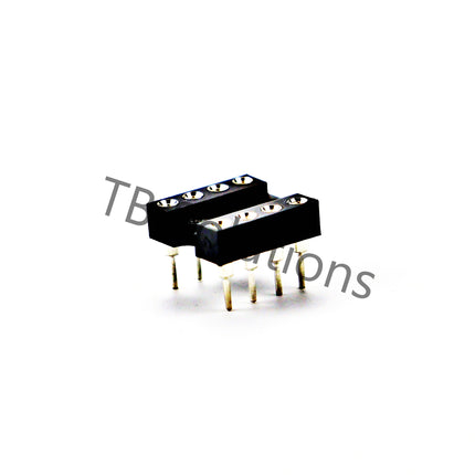 8 Pin DIP Sockel, gedrehte Kontakte